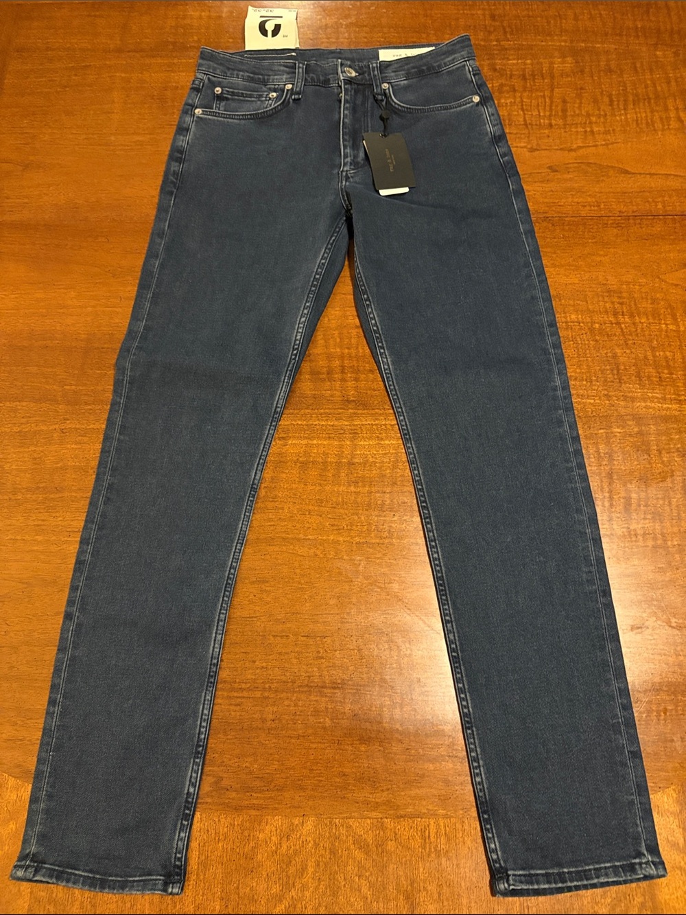 NEW NEW NEW!!! rag & bone Men's Slim Jeans in Dark Blue